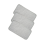 Baby Diaper Pads Bamboo Quilted Thicker Waterproof Changing Pad Liners, 3 Count Gray 2