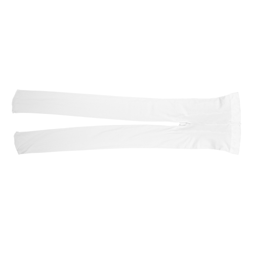 Medias de terciopelo blanco suave y liso para mujer 2