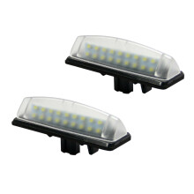 2x Do Is300 Is200 LS430 Lampy LED do oświetlenia tablicy rejestracyjnej, bezpośrednie dopasowanie, białe