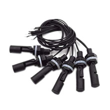 Sensor de nivel de agua con interruptor de flotador de líquido horizontal de montaje lateral de 6 piezas