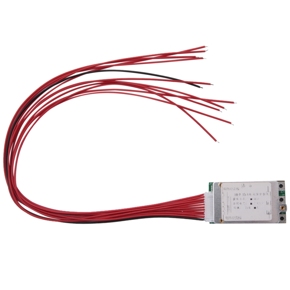 10S 36V 37V 15A Li-Ion Lipo Lithium Battery Bms Pcb Pcm Power Protection Board 4852847363215