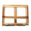 Foldable Recipe Book Stand,Wooden Frame Reading Bookshelf,Tablet Pc Support Stand 2