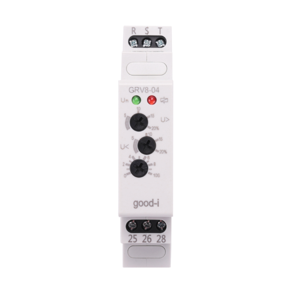 Grv8-04 M460 3-Phase Voltage Monitoring Relay Phase Sequence Phase Failure Protection Voltage Control Relay 4852847363604