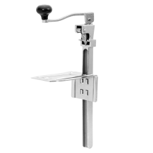 Kommerzieller Dosenöffner, robust, manueller Dosenöffner mit plattiertem Stahlsockel für Restaurants, Lebensmittelgeschäfte, Hotels, Bars