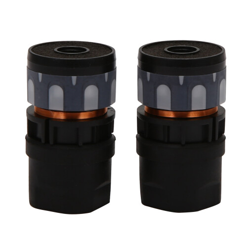 N-813 2 piezas Micrófono dinámico Micrófonos Cápsula central Micrófono universal Reemplazo Reparación