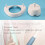 For Toothbrush Replacement Charger Power Supply Inductive Charging Holder Model 3757 USB Cable White 4