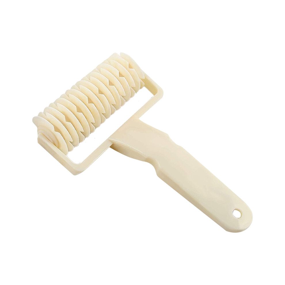 Kepptory Lattice Roller Cutter, Pie Pizza Cookie Dough Roller Lattice Household Baking Pastry Tools(Plastic Lattice Cutter)