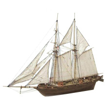 DIY-Schiffsbausatz, Modellbausätze, 1/100, klassische Schiffsmodelle, Segelboote, maßstabsgetreue Modelldekoration für Kinder und Erwachsene