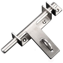 Verrou de porte coulissant robuste en acier inoxydable 304, verrou de porte gauche et droit