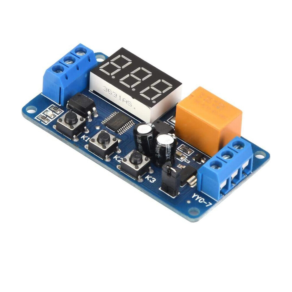 Time Delay Module LED Display Timer Relay 3V 3.7V 4.5V 5V 6V Signal Cycle Timing Switch Multi-Functional Adjustable-image-OPC-PJ6MB2F-NEW