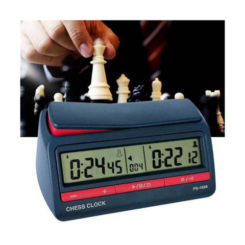 Professional Advanced Chess Digital Timer Chess Clock Count Up Down Board Game Clock PS-1688 2