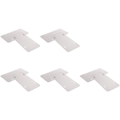 Placas de licença em branco para sublimação 6 x 3 polegadas, pacote de 10, imagem para transferência térmica DIY, etiqueta em alumínio 1