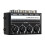4 Channel Stereo Audio Mixer Support RCA Input and Output Mini Passive Stereo Mixer with Separate Volume Controls 2
