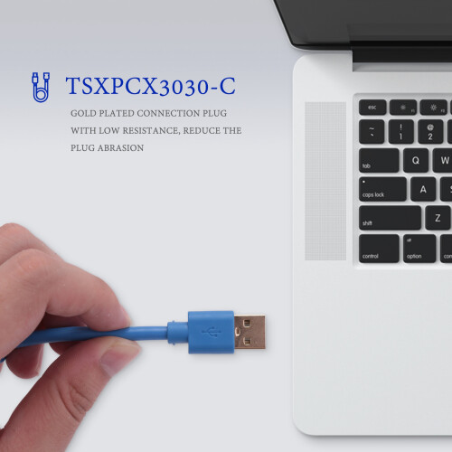 Cable de programación PLC serie Twido compatible con TSXPCX3030-C Cable de descarga TSXPCX3030 2