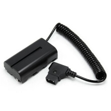 Kabel spiralny D-Tap do akumulatora serii L F550 do małego monitora HD/kamery Shinobi
