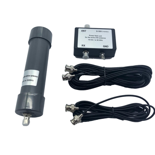 Antenne Active Mini-Whip, système d'antenne SDR Court, Antenne Active Courte Mini-Whip 10 KHz - 30 MHz pour la Communication, Composant élèctronique