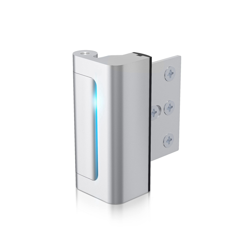 1Pack Door Reinforcement Lock,Aluminium Alloy U Door Reinforcement Lock 3Inch Security Door Lock Home Proof Door Stopper 4852847378745