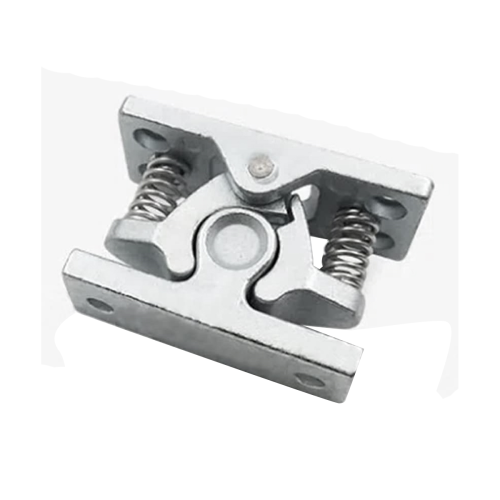 1Pcs Spring Loaded Door Easy Lock Stop Catch Release Clamp Double Roller Catch (Mp-4) 1