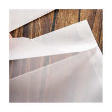 Juego de 50 sobres de papel translúcido en blanco, estilo vintage, para invitaciones de boda y tarjetas.