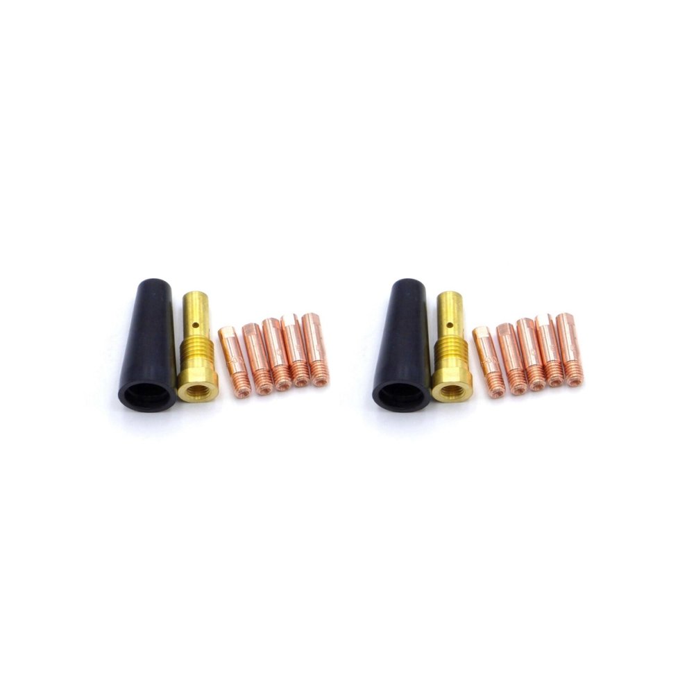 14Pcs Gasless Nozzle Tips For Fc90 Flux-Cored Wire Feed K3493-1 Fc90 Mig Welder Welding Torch Welding 0.8Mm Tip 4852847383893