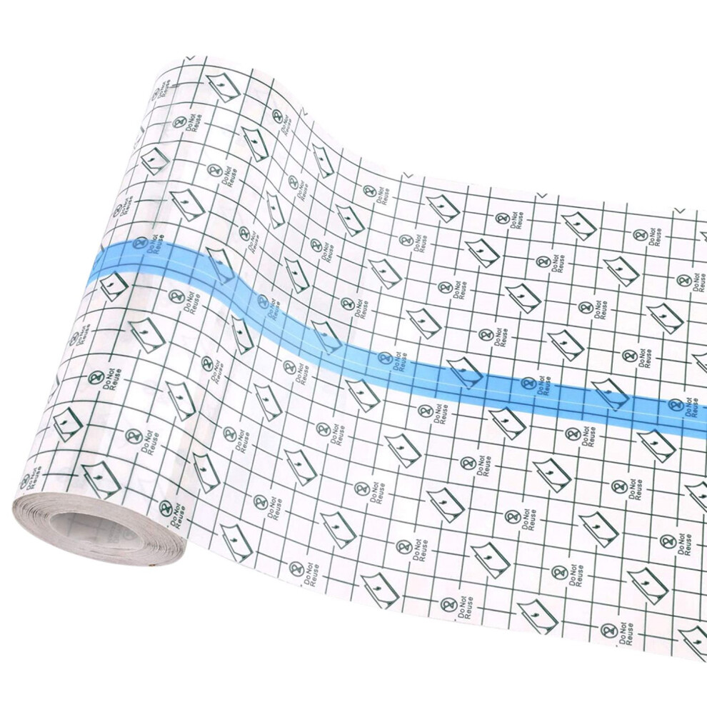 Vendaje Adhesivo EláStico Transparente Para Ducha, Impermeable, Ideal Para Tatuajes, NatacióN Y Ducha (20 Cm X 10 M)-image