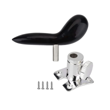 Fagott Hand Sattel Rest Halter Daumen Rest mit Befestigung 4 Schrauben und Basis Instrumente Zubehör