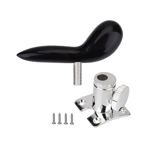 Support de repose-pouce pour basson avec 4 vis de fixation et accessoires pour instruments de base