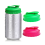6 Pack Reusable Silicone Can Protector Lid or Covers with Resealable Nozzle for Standard Soda/Beverage/Beer Cans 6