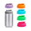 6 Pack Reusable Silicone Can Protector Lid or Covers with Resealable Nozzle for Standard Soda/Beverage/Beer Cans 3