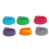 6 Pack Reusable Silicone Can Protector Lid or Covers with Resealable Nozzle for Standard Soda/Beverage/Beer Cans 1
