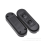 Embedded Wire Switch Black Duplex Switch Straight-Through Rocker Switch Suitable for Dual-Control Desk Lamp 6