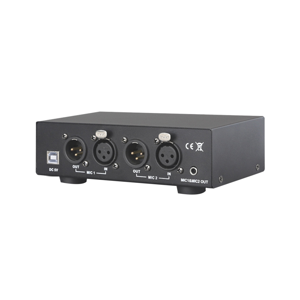 48V Usb Dual Mixed Output Phantom Power Supply For Condenser Microphones Music Recording Equipment 4852847380212