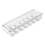 Clear Plastic Egg Holder - 14 Egg Tray Holder - Free Fridge Organizer with Lid, Refrigerator Storage Container 1