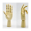 Maniquim de Desenho Articulado em Madeira para Artistas, com Dedos de Madeira Flexíveis, 2 Peças (10 Polegadas, Mão Esquerda) 6
