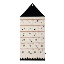 Bolsas de almacenamiento colgantes, calendario de tela con 24 bolsillos, para guardar chocolate y dulces infantiles.