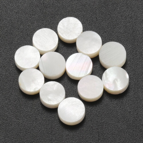 Marqueur latéral de frette incrusté de 12 points de nacre blanche 6 mm 2
