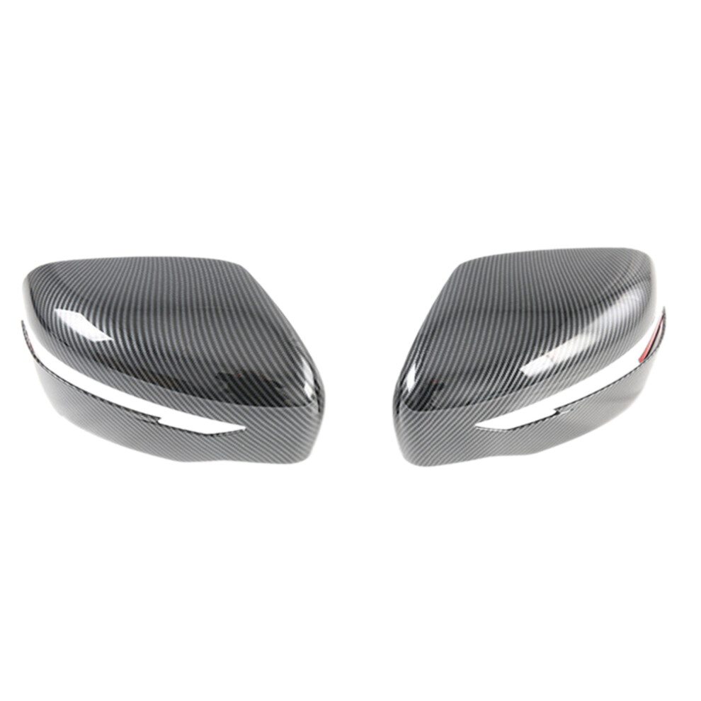 Car Rear View Mirror Cover Side Mirror Cap For Navara Np300 2019 2020 2021 2022 Carbon Fiber 4852847392543