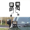 Car LED Front Cowl Light Work Lighting Bracket Mounting Holder Hood Spotlight Bracket for Cruiser 2007-2016 3