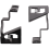 Car LED Front Cowl Light Work Lighting Bracket Mounting Holder Hood Spotlight Bracket for Cruiser 2007-2016 6