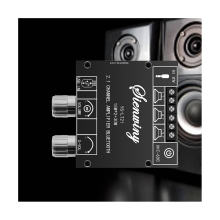 -LT21 2.1 Channel Bluetooth Amplifier Board 15W+15W+30W with Subwoofer Knob Adjusting Encoder Audio Module DC9-24V