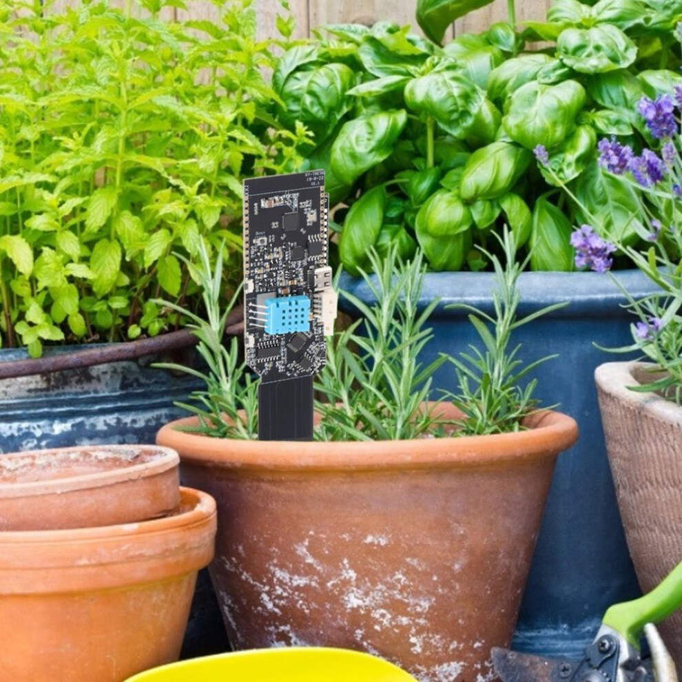 For Ttgo T Higrow Esp32 Wifi Bluetooth Dht12 Soil Temperature Humidity Electrolyte Sensor Module
