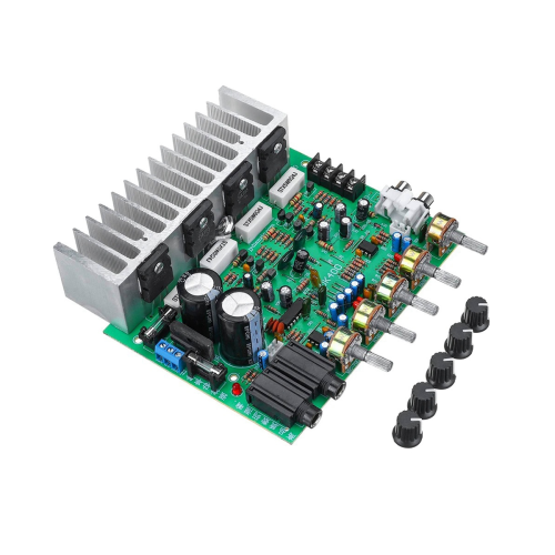 Produktbild von 4-Kanal PWM-SPS-Verstärkerplatine 3-20 V Auf 3,7-27 V – 10A, Optokoppler-isoliert, Mit Schraubklemmen Für LED & Motoren