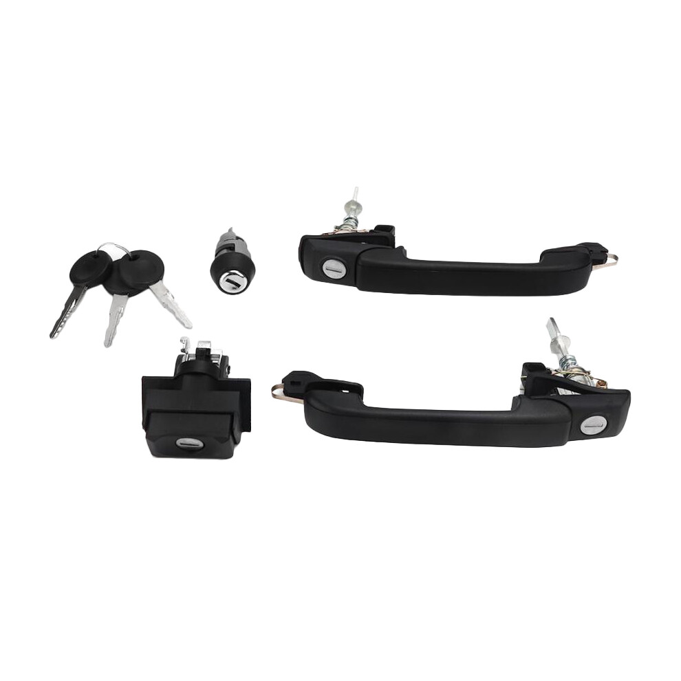 Car Door Locking System Lock Set Door Handle Lock Kit Fits For Golf Mk3 1H0837207b 1H0905855a 1H6827571a 1H0898081 4852918020474