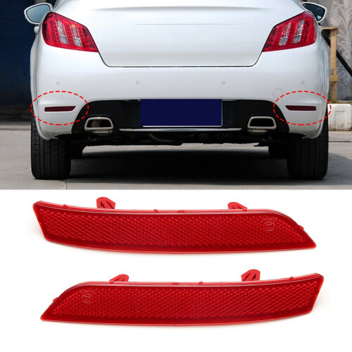 Φως ανακλαστήρα πίσω προφυλακτήρα για Peugeot 508 (2010-2014) - Μπάρα φώτων προειδοποίησης 2