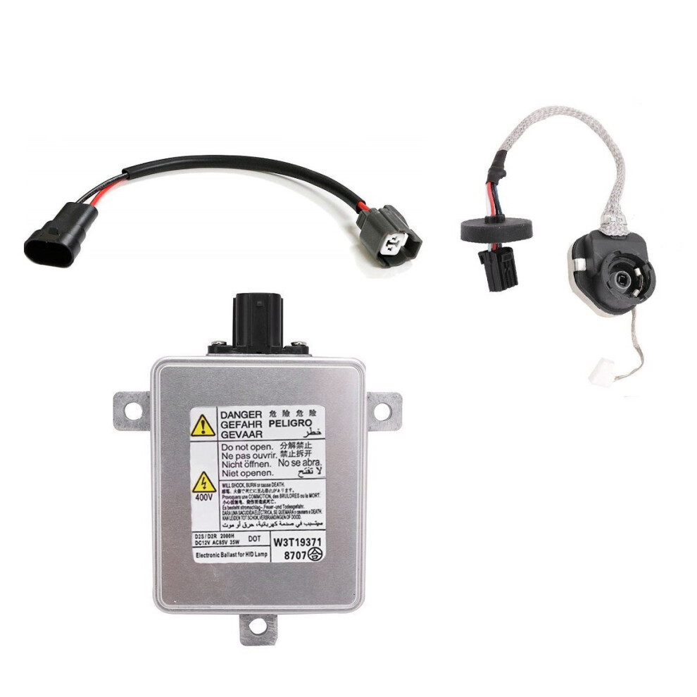 W3t19371 W3t15671 W3t16271 W3t20971 Hid Headlight Ballast With Igniter And Power Cable For 2006-2014 2004-2014 2007-2014 2007-2012 4852918025714