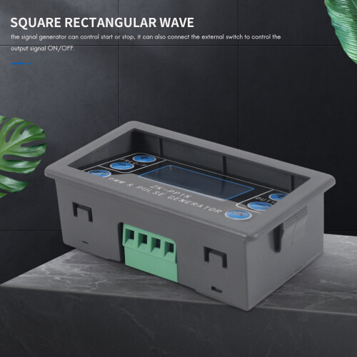 PWM Pulse Generator, Dual Mode Adjustable Function Generator Variable Pulse Width Frequency Duty Cycle Square Rectangular Wave Signal Generator Module 2