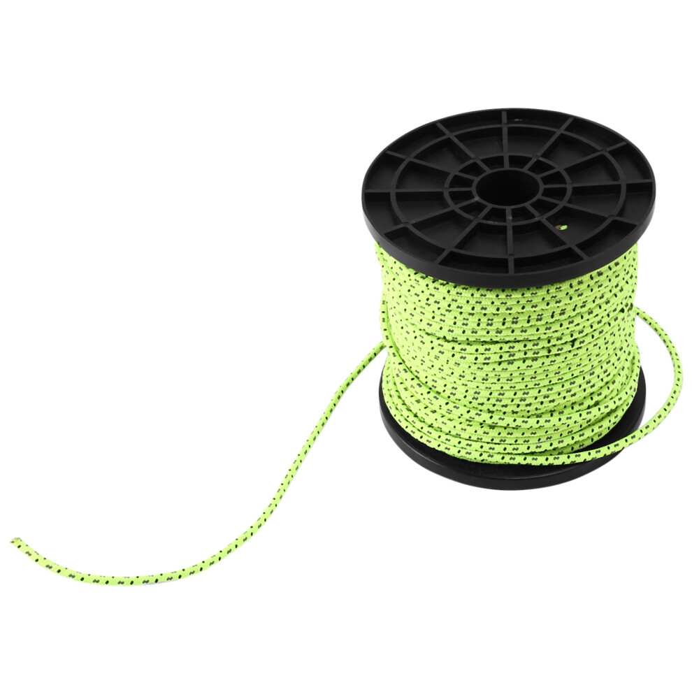 4Mm 50M/16.4Ft Glow In The Dark Luminous Reflective Tent Rope Guy Line Camping Cord 4852918029675