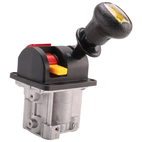 Proportionella styrventiler med PTO-brytare för tippbilens hydrauliska system – luftdriven lastbil