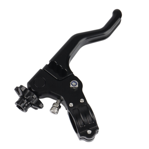 Motorcycle 22mm Stunt Clutch Lever Short Performance Cable Easy Pull Left Lever for Grom RM125(Black) 2