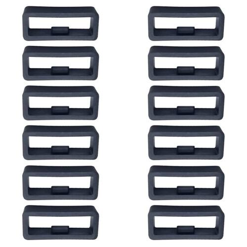 22mm Width Silicone Watch Band Loop for 735Xt Band Watch Strap Holder for Forerunner 235 Replacement Band 1
